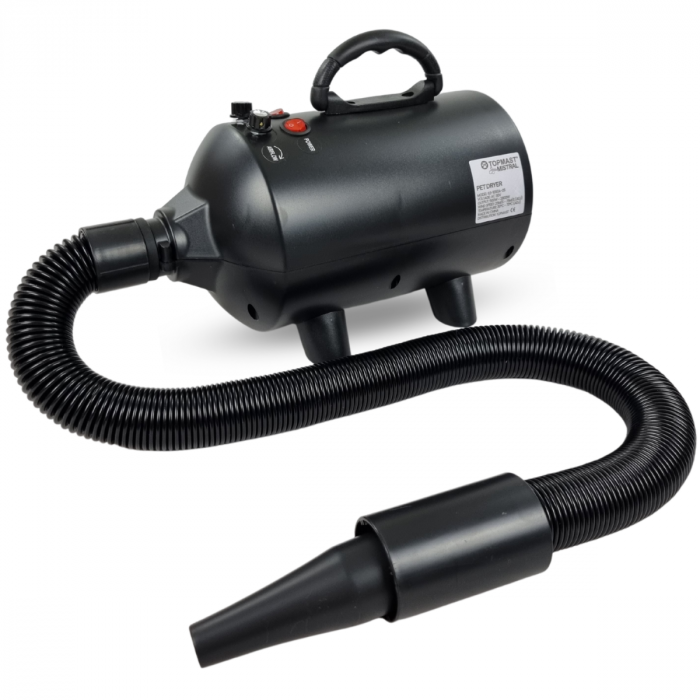 TOPMAST MISTRAL 2.0 HUNDEFÖHN BLOWER 2400 WATT LEISTUNG - SCHWARZ