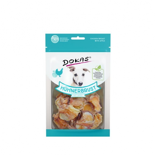 Dokas Dog Hühnerbrustfilet mit Apfel 70 g