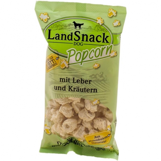 LandSnack Popcorn mit Leber und Kräutern 30g