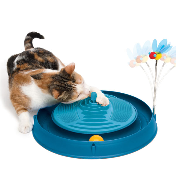 CATIT Play-n-Scratch mit Massagematte - Blau