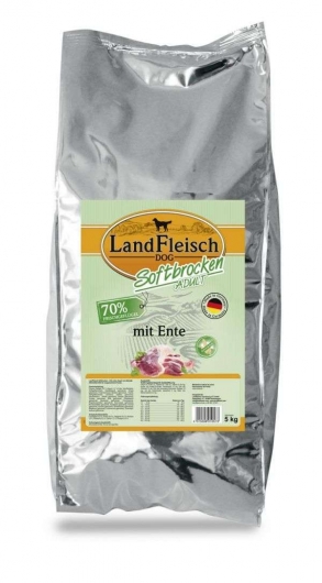 Landfleisch Softbrocken mit Ente - 1,5 kg