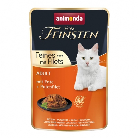 Animonda vom Feinsten Cat Adult Ente & Putenfilet 85g