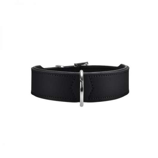 Hunter Halsband Basic 65 nickel, Hals 51-58,5 cm - schwarz