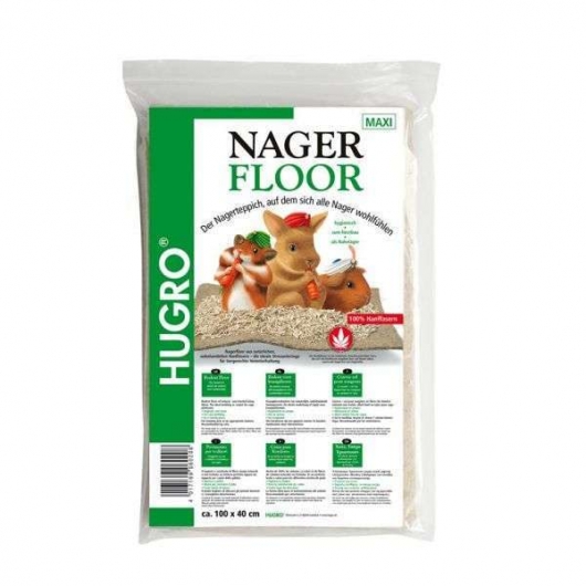 Hugro Nagerfloor Hanfmatte - Maxi 40 x 100 cm