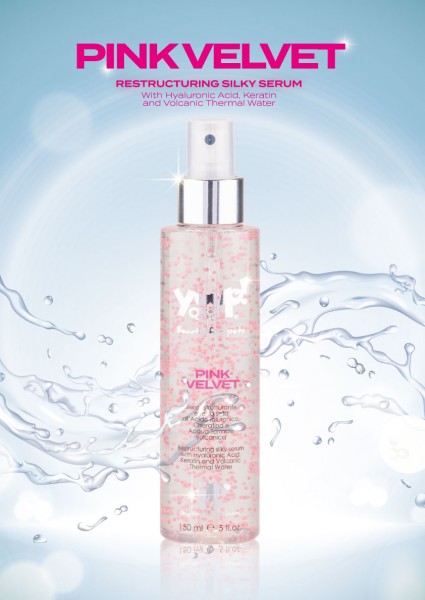 Yuup!® Restrukturierendes seidiges Serumspray „PINK VELVET“150 ml