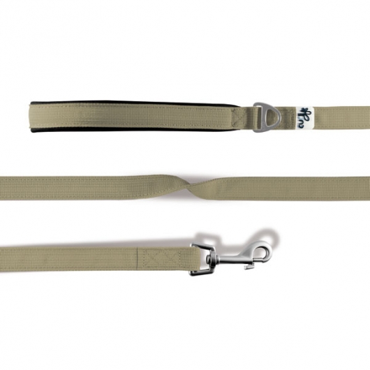 Curli Basic Leine Nylon - Tan - 140cm/1,5cm