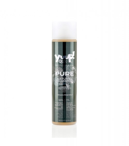 Yuup!® Natürliches Hundeshampoo „PURE“ – hypoallergen, vegan & parfümfrei 250 ml