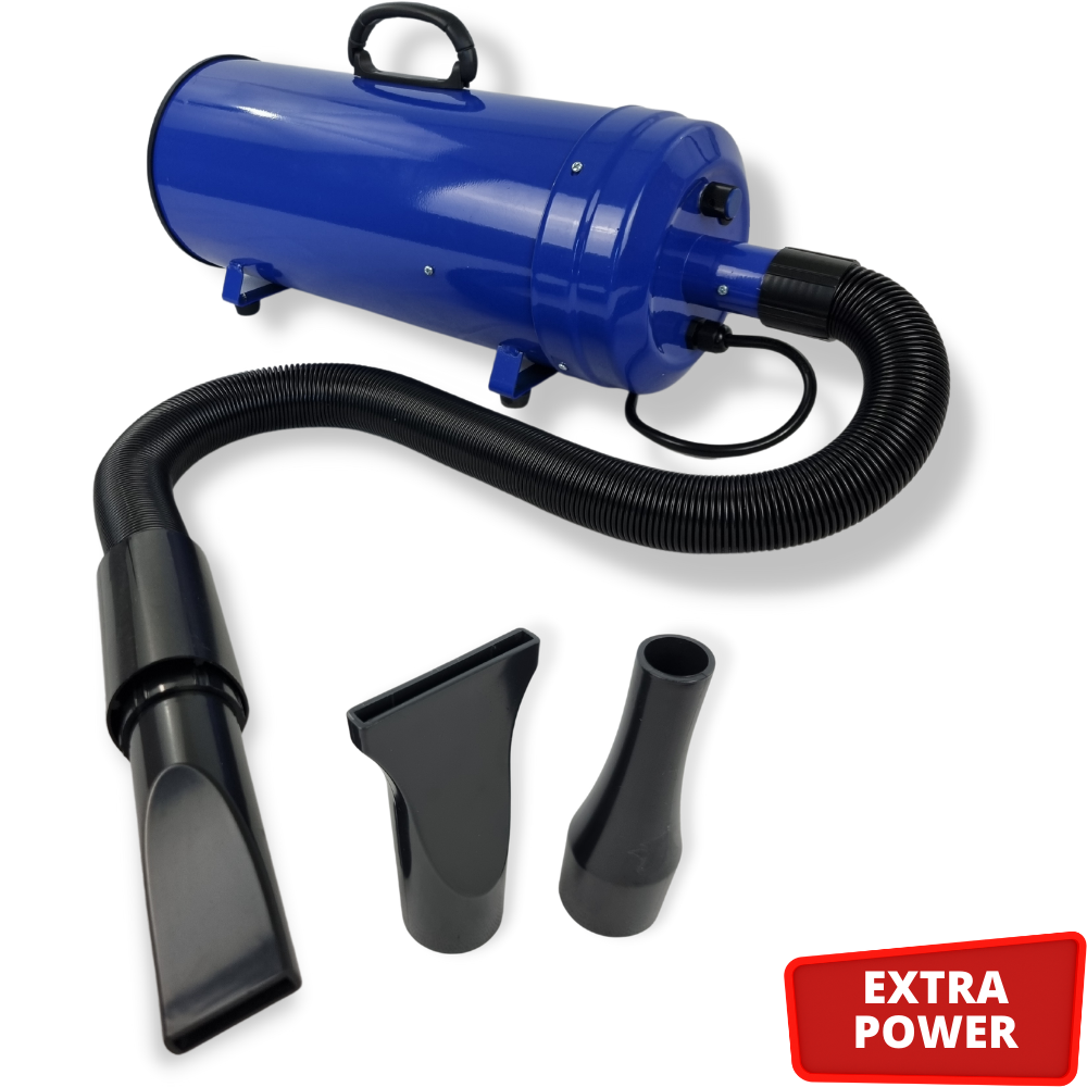 TOPMAST BLOWER FÖHN ZWEIMOTORIG - 3800 WATT BLAU