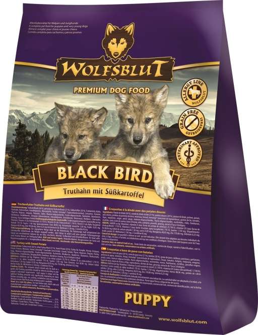 Wolfsblut Black Bird Puppy - 12,5 kg