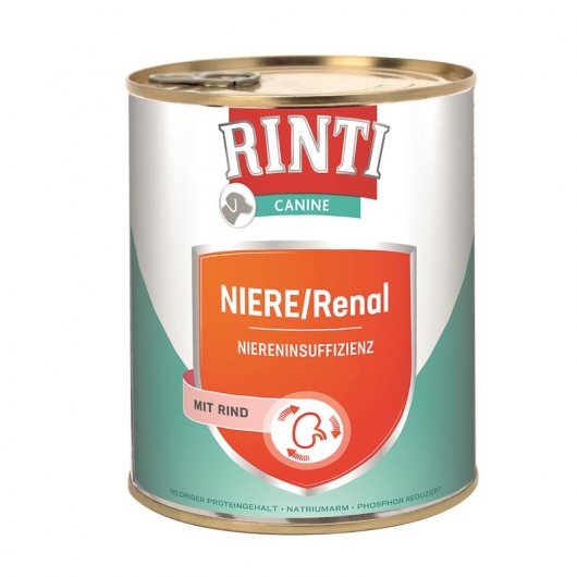 Rinti Dose Canine Niere/Renal Rind - 800 g