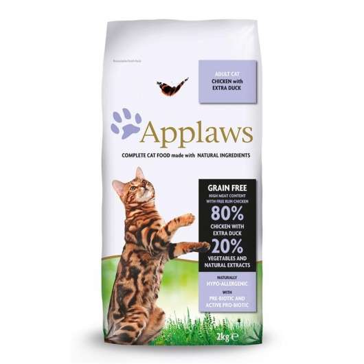 Applaws Cat Trockenfutter Hühnchen mit Ente - 2 kg