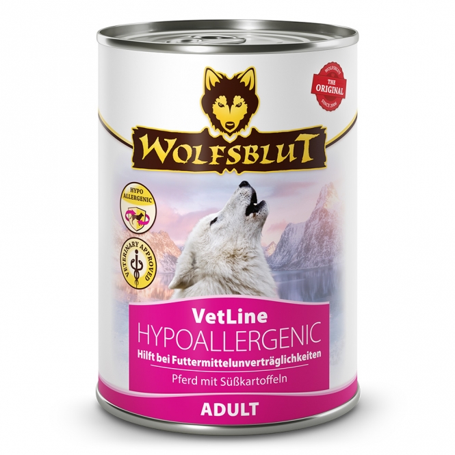 Wolfsblut Dose VetLine Hypoallergenic 395g