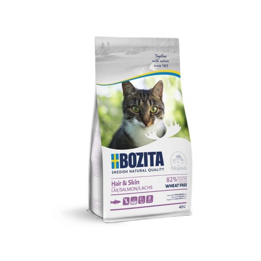 Bozita Hair & Skin Wheat free Salmon - 10 kg